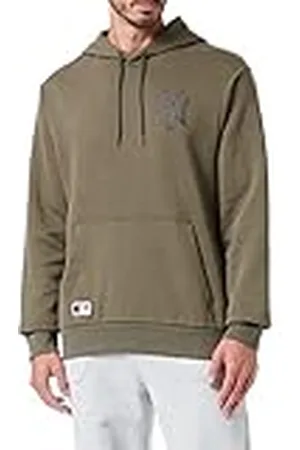New Era Sudadera con Capucha Hombre MLB York Yankees Caqui