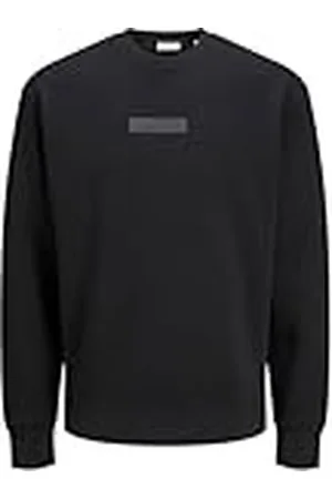 JACK & JONES Sweat Crew Neck Jjtaka-Sudadera con Cuello Redondo, , L para Hombre