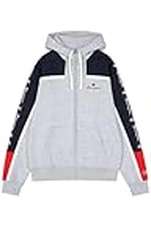 Champion Legacy Retro Sport (220333) -Soft Compact Poly Fleece Full-Zip Sudadera con Capucha, , M para Hombre