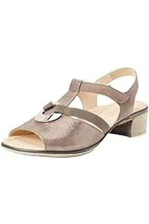 ARA Lugano, Sandalia con talón Mujer, , 36 EU Ancho