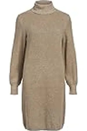 Object Objmalena L/S-Vestido con Cuello Redondo, , XL para Mujer