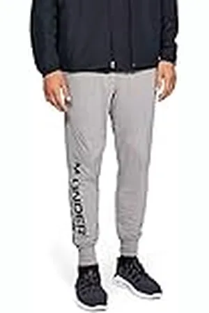 Under Armour Sportstyle Cotton Graphic Jogger Pantalón, Hombre, Gris, XXL