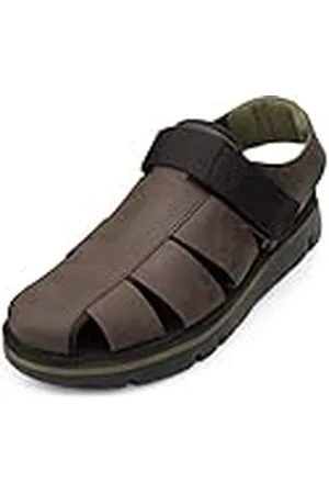 Camper Oruga Sandal K100285, Sandalias Planas, Hombre, Marron 006, 43 EU