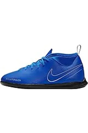 Nike Jr. Phantom Vision Club Dynamic Fit IC, Zapatillas de Fútbol Unisex niños, Azul (Racer Blue/Black-Metallic Silv 400), 27.5 EU