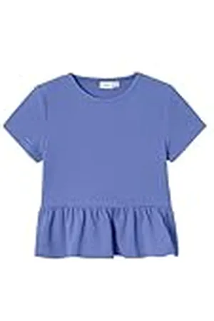 NAME IT Nkfroka LS Short Top Camiseta de Manga Larga, , 134-140 para Niñas