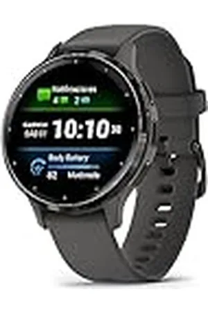 Garmin Venu 3S, Smartwatch Premium con GPS, AMOLED, Funciones avanzadas de Salud y Forma física, más de 30 Aplicaciones Deportivas, 10 días de autonomía, Gris