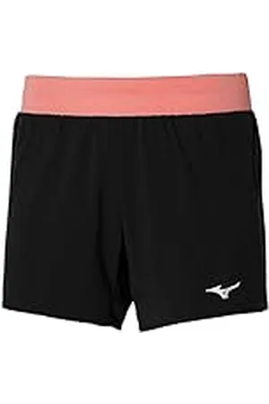 Mizuno J2GBA705-98 Alpha 4.5 Shorts WOS Shorts Mujer Black/Lantana Tamaño XS