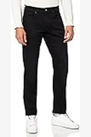 SELECTED Slhstraight-Scott 6292 B Sust JNS U Noos Jeans, Tela Vaquera Negra, 35 para Hombre