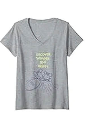 Clangers Mujer Sketch Descubre Wonder And Dream Stars Retro Camiseta Cuello V