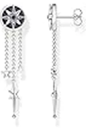 Thomas Sabo Pendientes para mujer de 925 con piedra de cristal 32019564, 4,7cm, , Cubic Zirconia