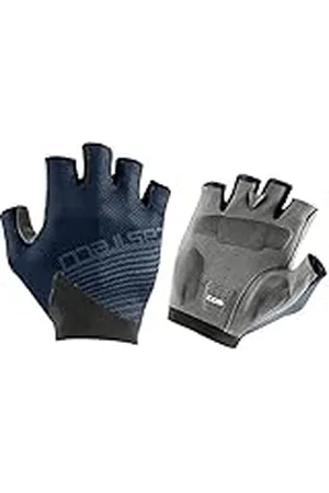 Castelli Competizione - Guante de bicicleta (talla S, color azul marino)
