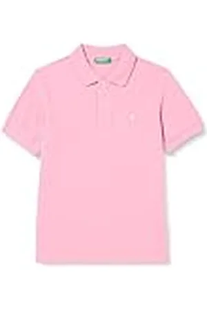 Benetton Maglia Polo M/M 3089c300q Camisa, , 130 cm para Niños