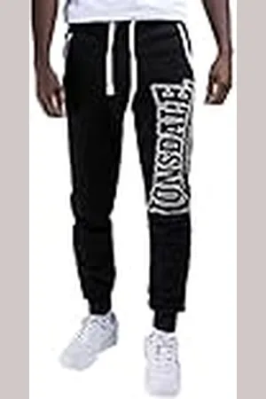 Lonsdale London Marldon Chaqueta, Hombre, Negro, XL