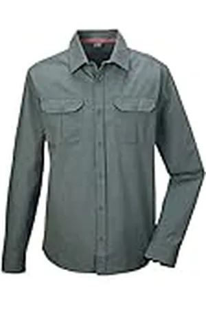Killtec KOS 48 MN WVN SHRT Funcional Manga Larga/Camiseta Outdoor, , M para Hombre