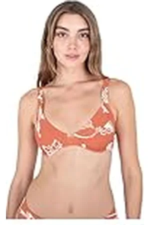 Hurley Parte Superior con Aros Aturdidos Bikini, , L para Mujer