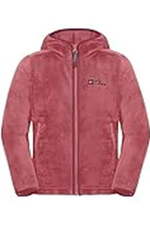 Jack Wolfskin Nepalí G Chaqueta de Forro Polar, Rosa, 164 cm para Niñas