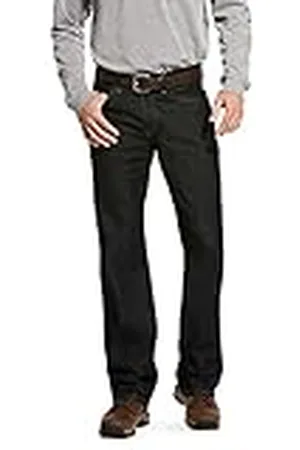Ariat Rebar M4 Durastretch-Jeans con Corte de Bota, , M para Hombre