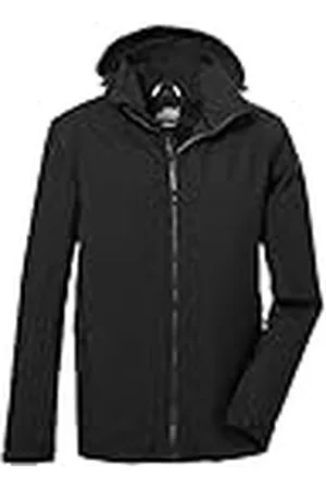 Killtec Hombre Chaqueta funcional/chaqueta de exterior con capucha desmontable KOW 22 MN JCKT, , S, 39705-000