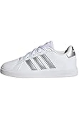 adidas Grand Court Lifestyle Tennis Lace-Up Shoes, Zapatillas de Tenis Unisex niños, , 34 EU