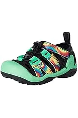 Keen Knotch Creek, Sandalias Unisex niños, Verde (Tie Dye/Irish Green), 24 EU