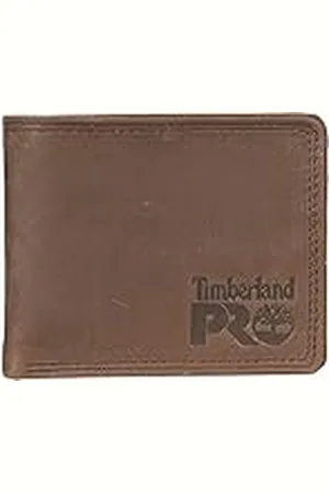 Timberland Timberland RFID - Cartera de Piel con Ventana Trasera para Hombre, (Marrón) - DP0021/73-73-OS