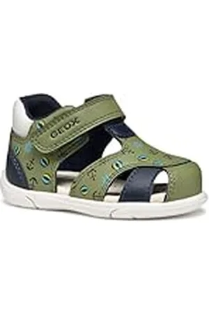Geox B Sandal ZAPITO Boy, Sandalia Bebé-Niños, Pistachio/Navy, 23 EU