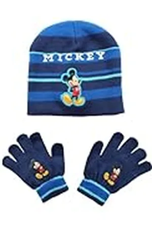 Disney MIC23-2998 S1-TU Gorro y Guantes, , One Size (Pack de 2) Boy