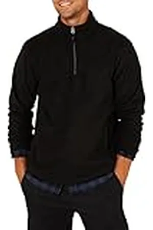 Amazon Chaqueta de Forro Polar con Cremallera de un Cuarto Hombre, , M