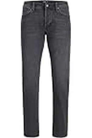 JACK & JONES A/S Jjimike Jjoriginal Cropped SBD 511 Sn Jeans, 31W x 32L, Negro, Hombre
