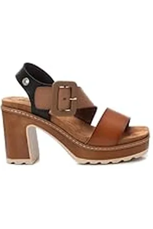Refresh Sandalia Mujer Camel - Calzado Cómodo y Versátil - Moda casual - Modelo 17284301 (Talla 37)