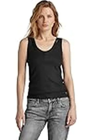 G-Star Para Mujer Camiseta Sin Mangas Front Seam, , XS
