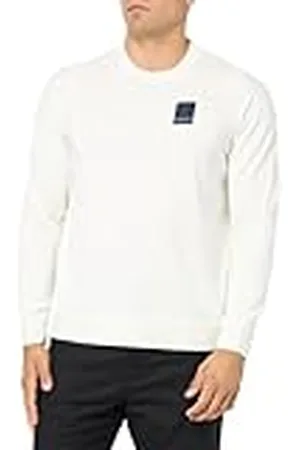 Armani Exchange Jersey Milan Edition Crewneck Suéter, , XL para Hombre