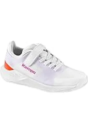 Kempa Kourtfly Kids, Zapatillas Deportivas, Blanco/Morado, 32 EU