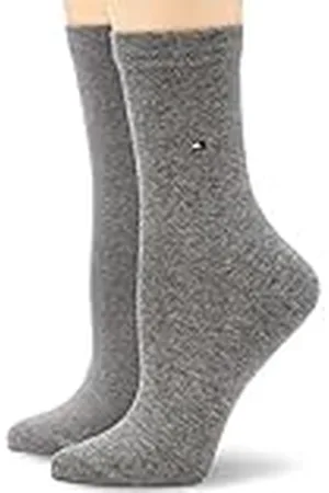 Tommy Hilfiger 371221 Calcetines, Mujer, (Middle Grey Melange 758), 35/38 (Tamaño del fabricante:035)