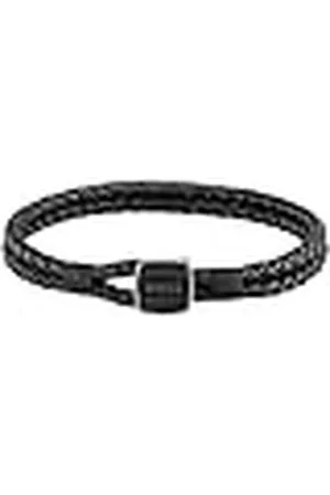 HUGO BOSS Jewelry Pulsera para Hombre Colección SEAL disponible en Negro o Marrón