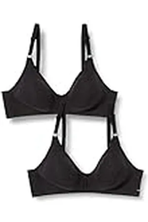 Nur Die 2er Pack Damen Baumwoll BH Sujetador, , 95B (Talla del Fabricante: 80B) 2 para Mujer