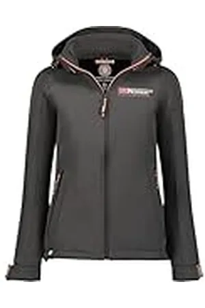 Geographical Norway Takeni Lady Softshell para Mujer, Gris Foncé, M