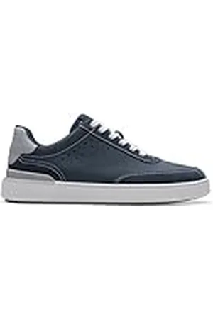 Clarks Courtlite Run, Zapatillas Hombre, Navy Nubuck, 42 EU