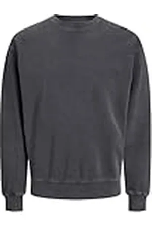 JACK & JONES Jjecharge Faded Sweat Crew Neck Noos Sudadera, Castlerock, S para Hombre