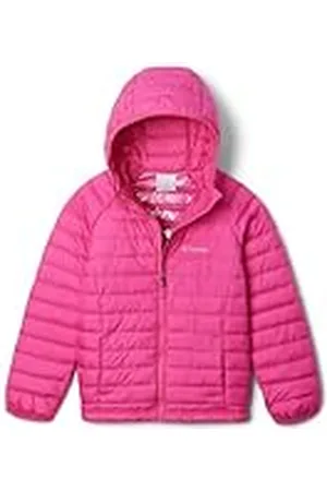Columbia Chaqueta con Capucha para Niña, Powder Lite II
