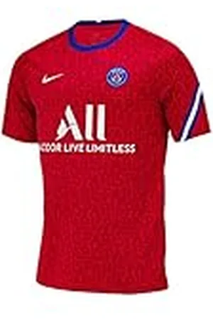 Nike Paris Saint-Germain Temporada 2020/21-PSG Y NK Dry Top SS PMCD5864-658 Camiseta, Niño, University Red/University Red, S