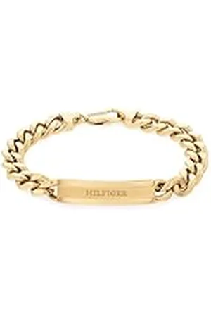 Tommy Hilfiger Jewelry Pulsera de Cadena para Hombre en Oro Amarillo - 2790580