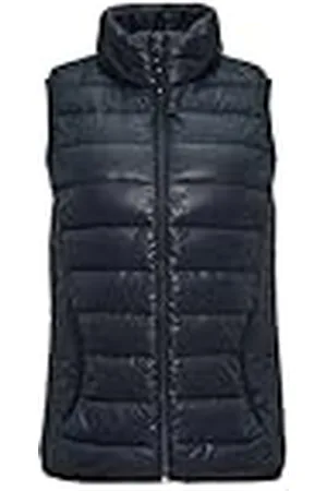 QS by s.Oliver 2147965 Chaleco Acolchado con Cuello Alto, , S Mujeres