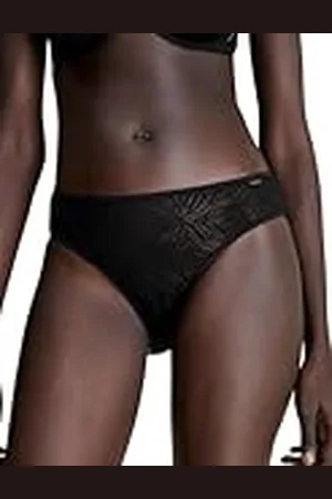 Calvin Klein Mujer Slip con Forma de Bikini con Stretch, , S
