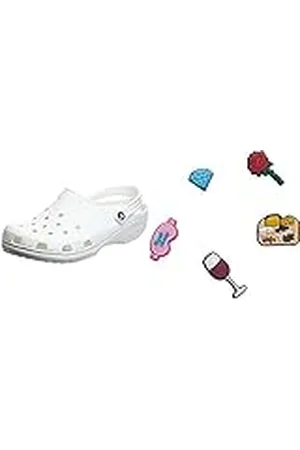 Crocs Classic Clog, Zuecos Shoe Charms 5-Pack