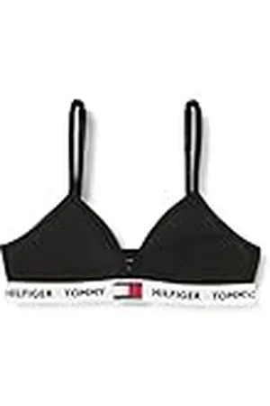 Tommy Hilfiger Tommy Jeans Pack de 2 Sujetadores de Triángulo para Niña Padded Triangle Bra sin Aros, , 134 (8-10)