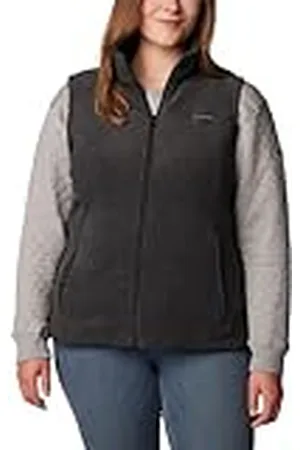 Columbia Benton Springs de Talla Grande Chaleco de Forro Polar, , XL para Mujer