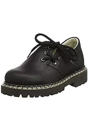 Richter Kinderschuhe Haferl, Zapatos de Cordones Derby Niños, Negro (Black/Olive 9901), 40 EU