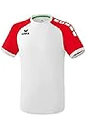 Erima Zenari 3.0 - Maglietta da uomo, Uomo, T-shirt, 6132102, bianco/rosso, 3XL