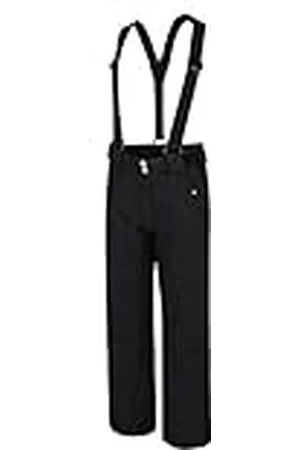 Dare 2B Dare2b Motive Pant Waterproof & Breathable High Loft Insulated Ski & Snowboard Salopette Trousers with Integrated Snow Gaiters and Reflective Detail Salopettes, Unisex niños, Black, 14 Yr
